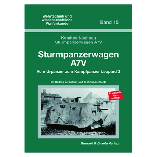 Sturmpanzerwagen A7V Band 15 Buch